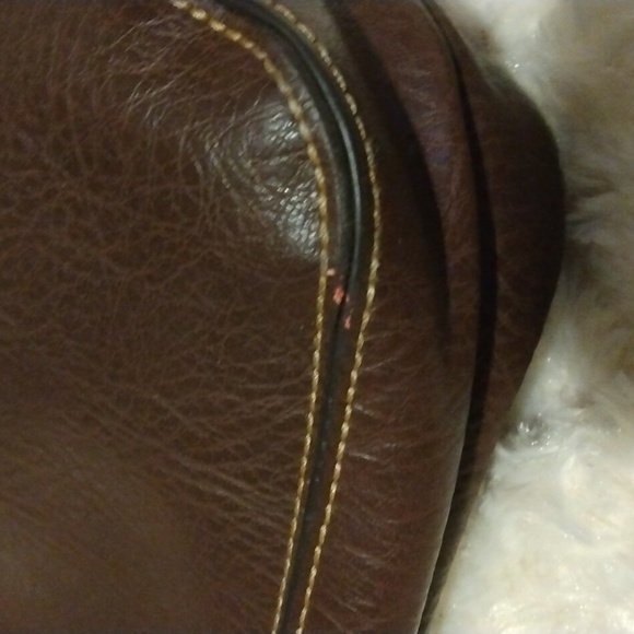 Vintage Liz Claiborne brown purse & wallet - Picture 4 of 13